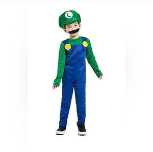 Mario Brothers Luigu costume Small